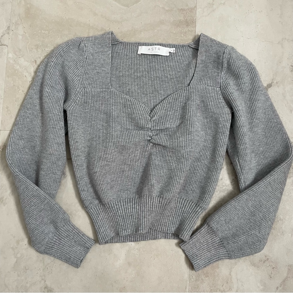 ASTR sweet heart sweater